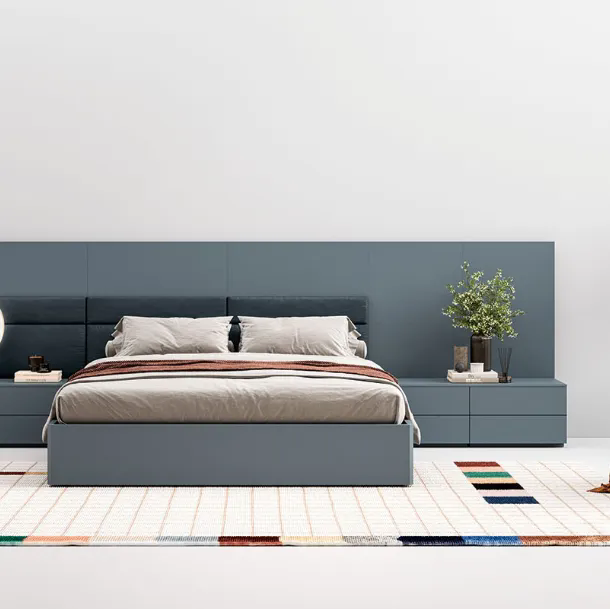 Letto Boiserie con Contenitore di Cinquepuntozero