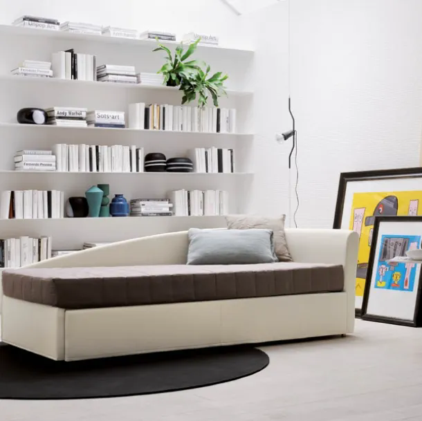 Letto singolo con secondo letto estraibile Camaleo di Rigosalotti