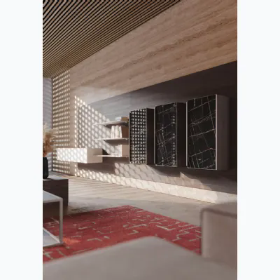 Parete Attrezzata Living LV702 di Giessegi