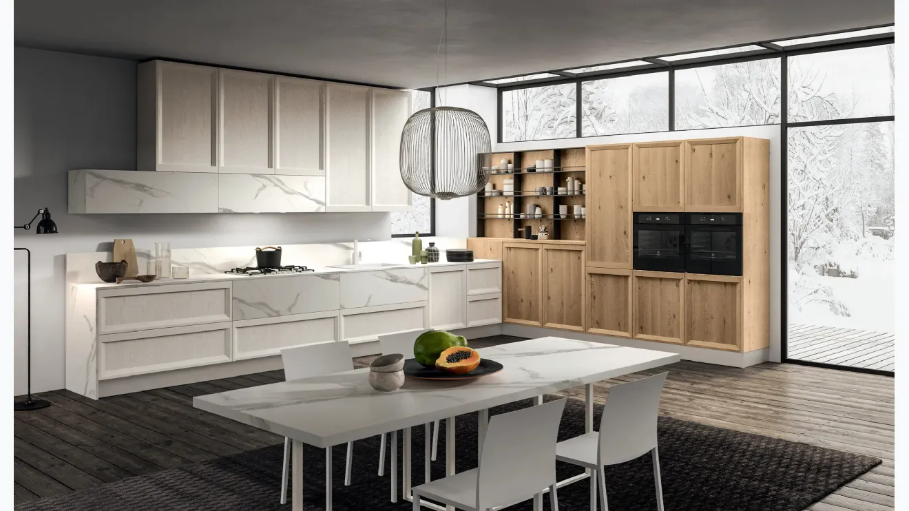 Cucina Moderna angolare Atelier Contemporaneo 02 di Astra