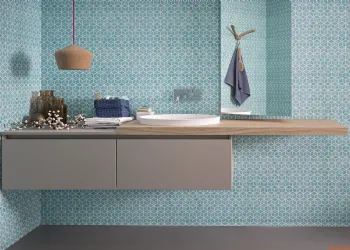 Mobile Bagno in Legno e Laccato Opaco
