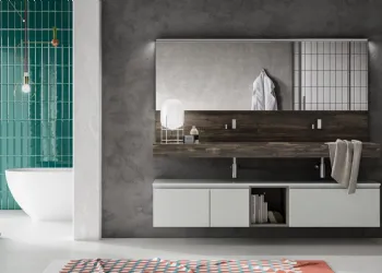 Mobile Bagno a Doppio Lavabo