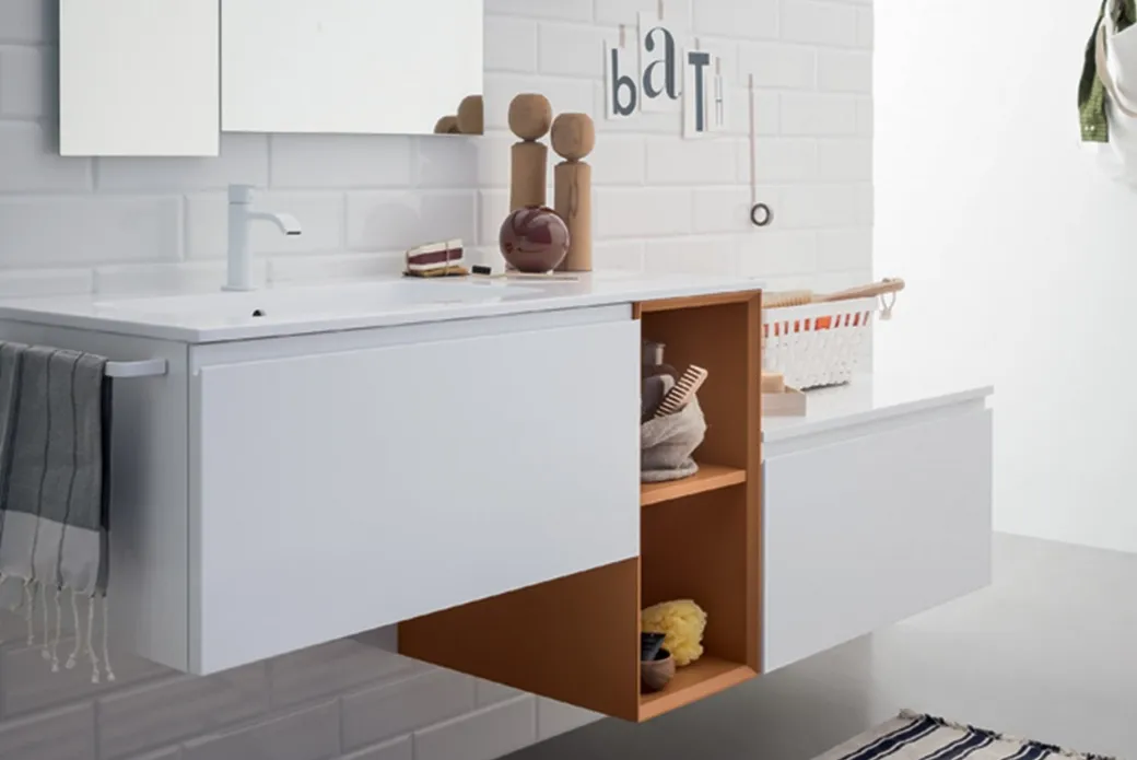 Mobile Bagno con Lavabo Integrato