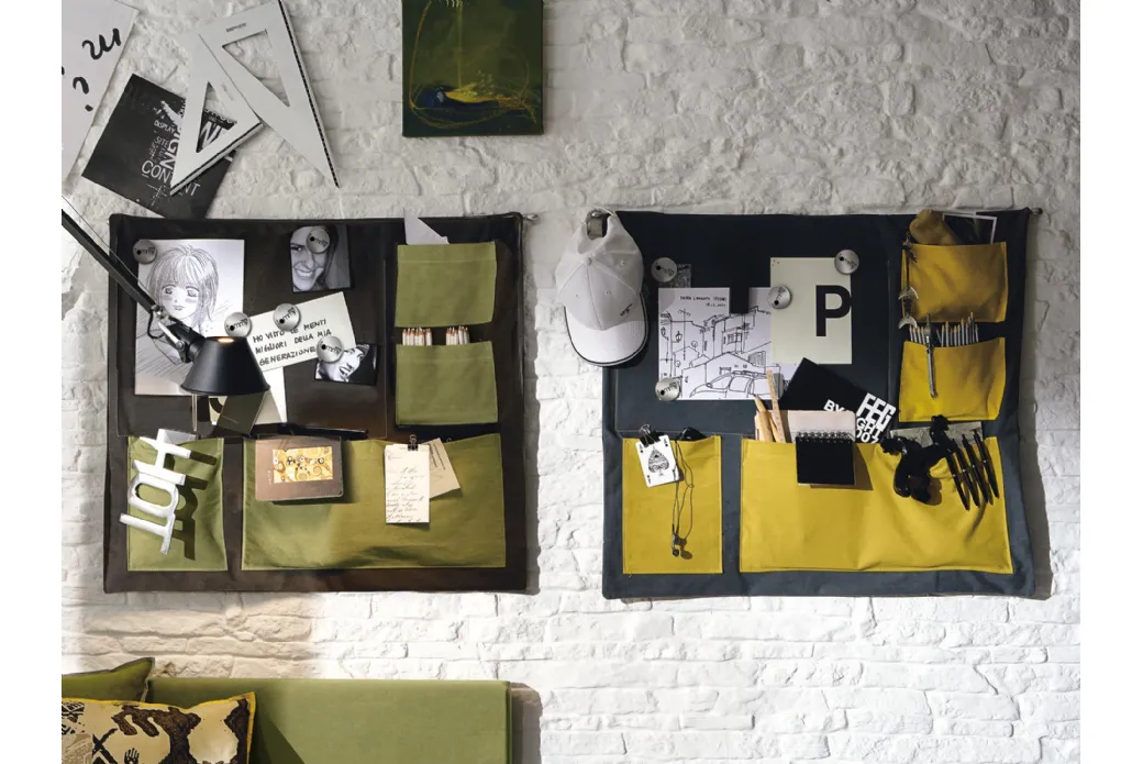 Contenitore da Appendere con Tasche Verticali