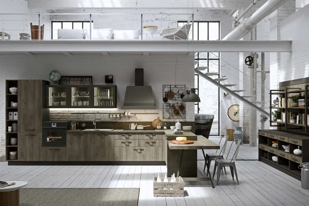 Cucina Astra SP.22 Industrial