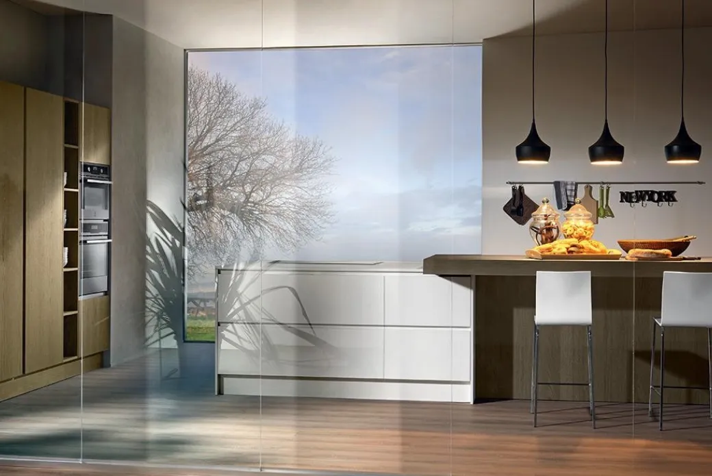 Cucina in Legno Tinta Naturale