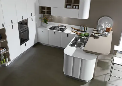 Cucina Laccato Opaco Bianco