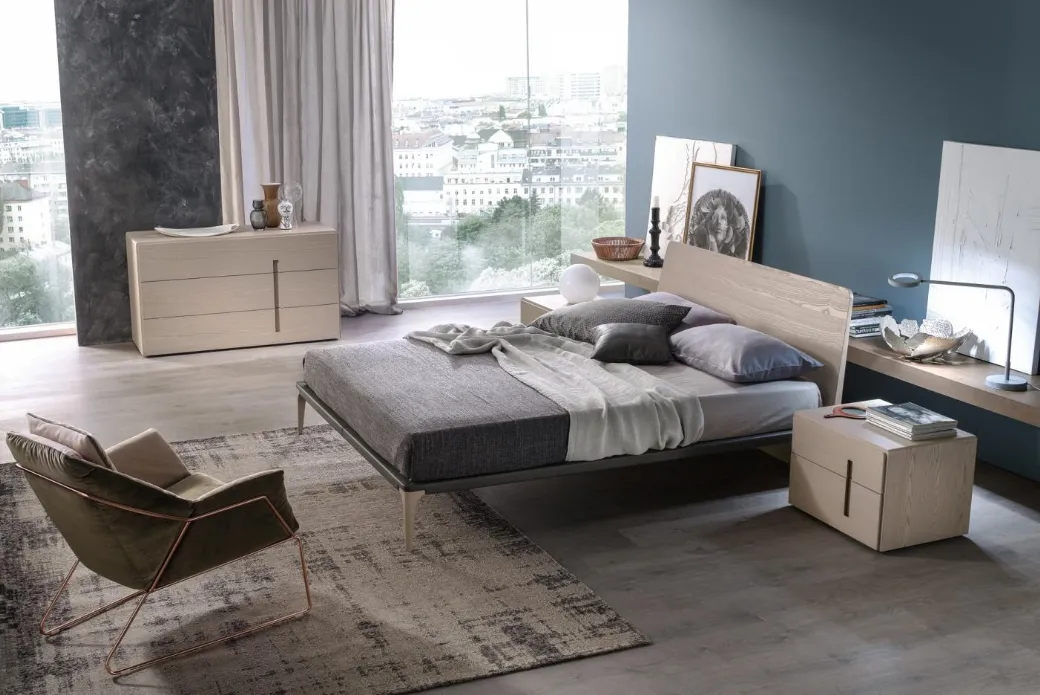 Letto in Legno di Frassino