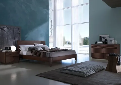 Letto in Rovere Old