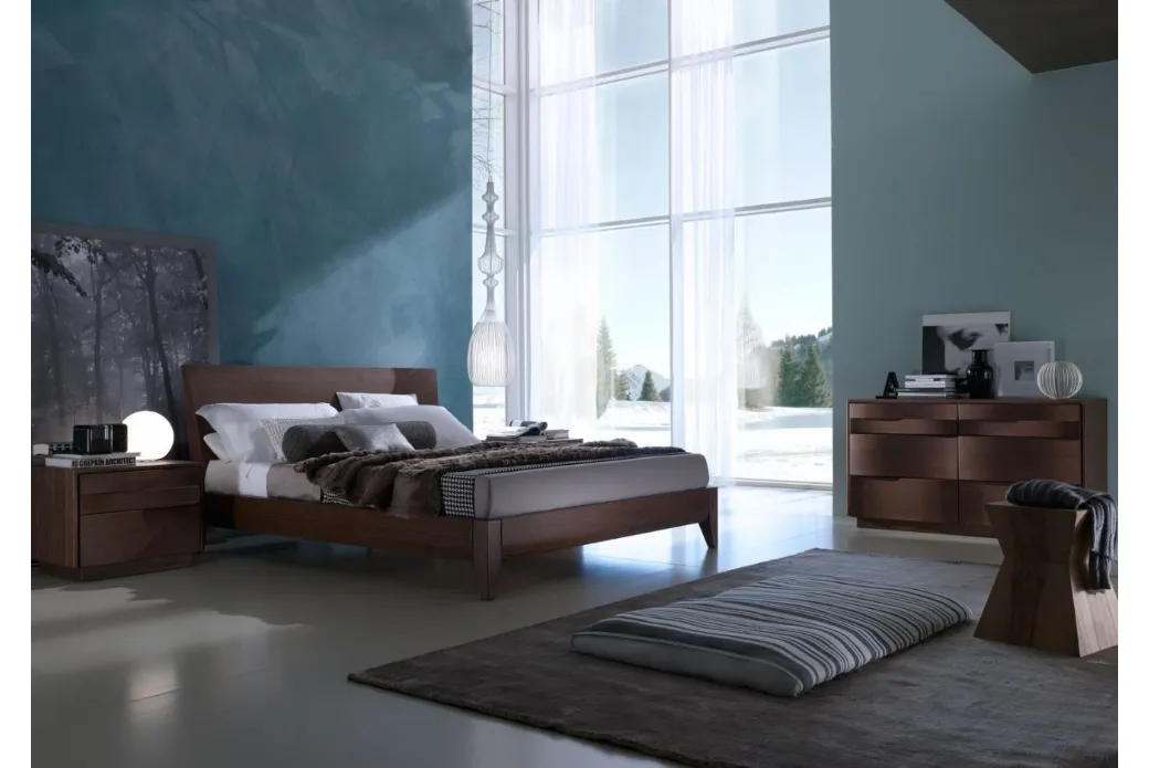 Letto in Rovere Old