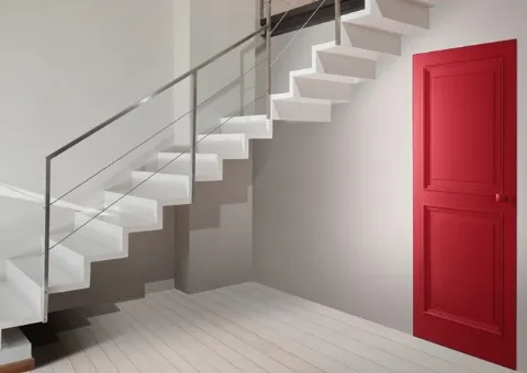 Porta Laccato Opaco Rosso