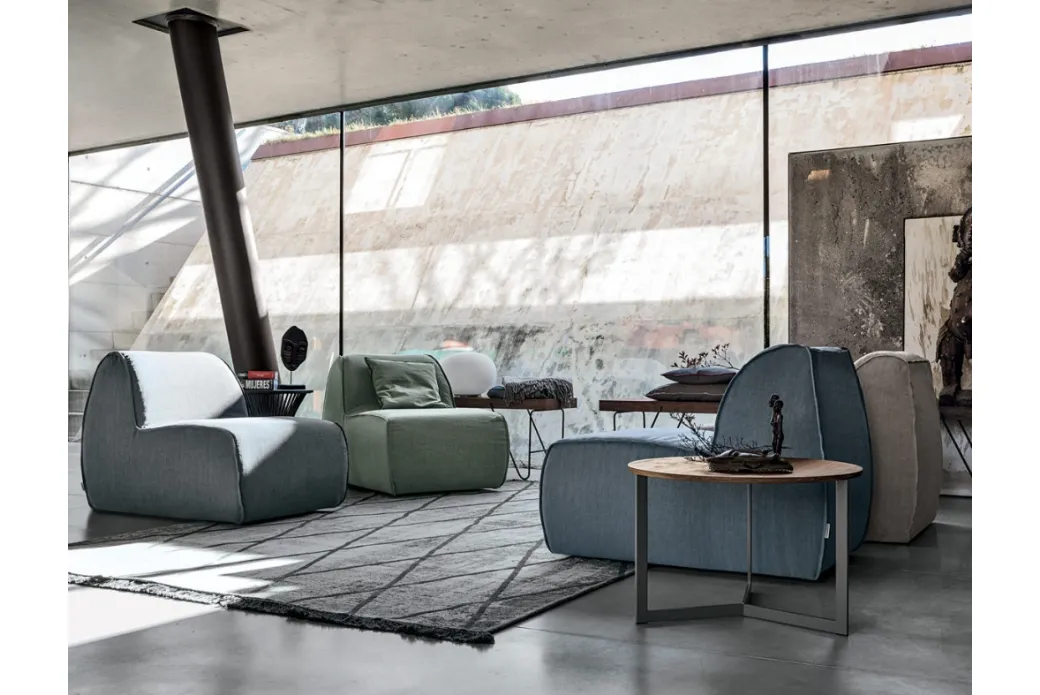Poltroncina in Tessuto Vari Colori