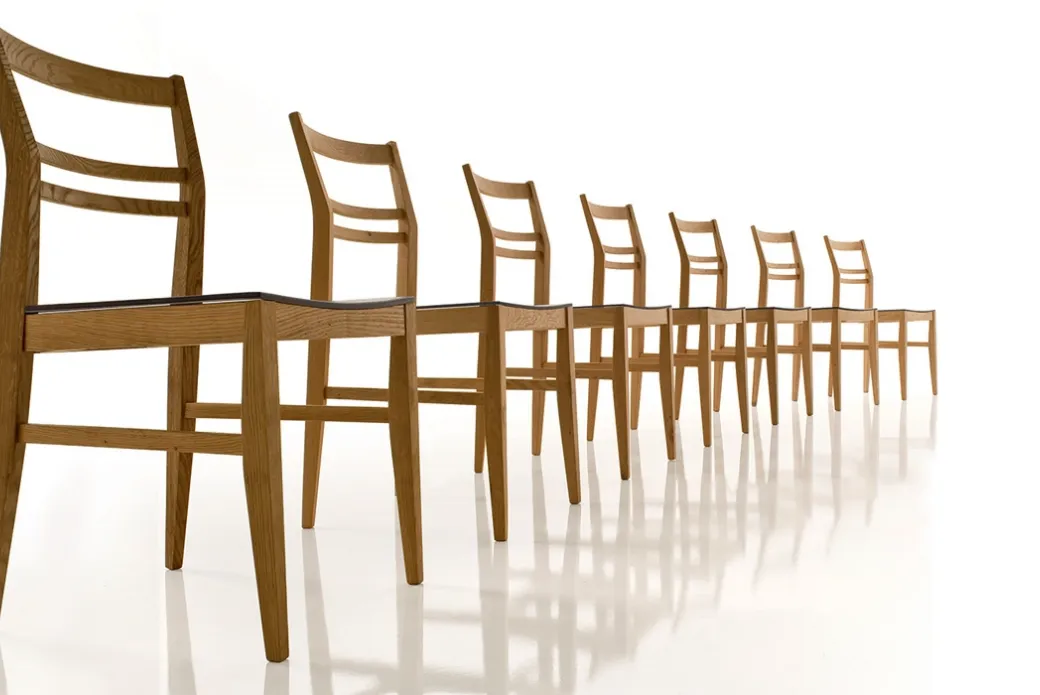Sedia Moderna in Legno