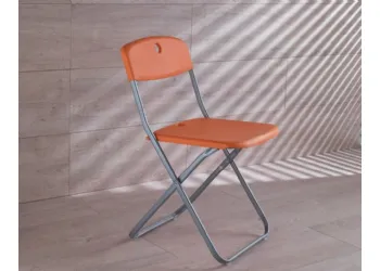 Sedia in Metallo con Seduta in Plastica