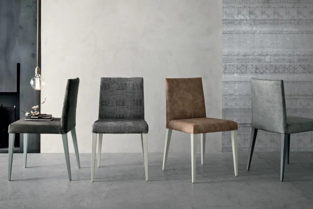 Sedia in Legno Imbottita 