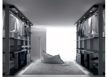 Cabina Armadio in Alluminio Anodizzato