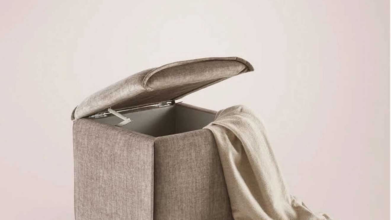 Pouf contenitore Ecrin di Rosini Night