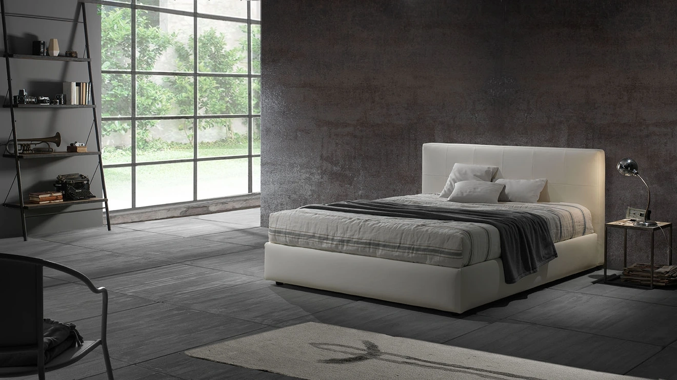 Letto con testiera Bryan di Excò