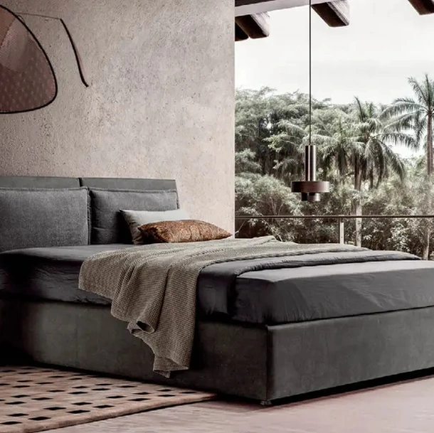 Letto con contenitore Holiday di Rigosalotti