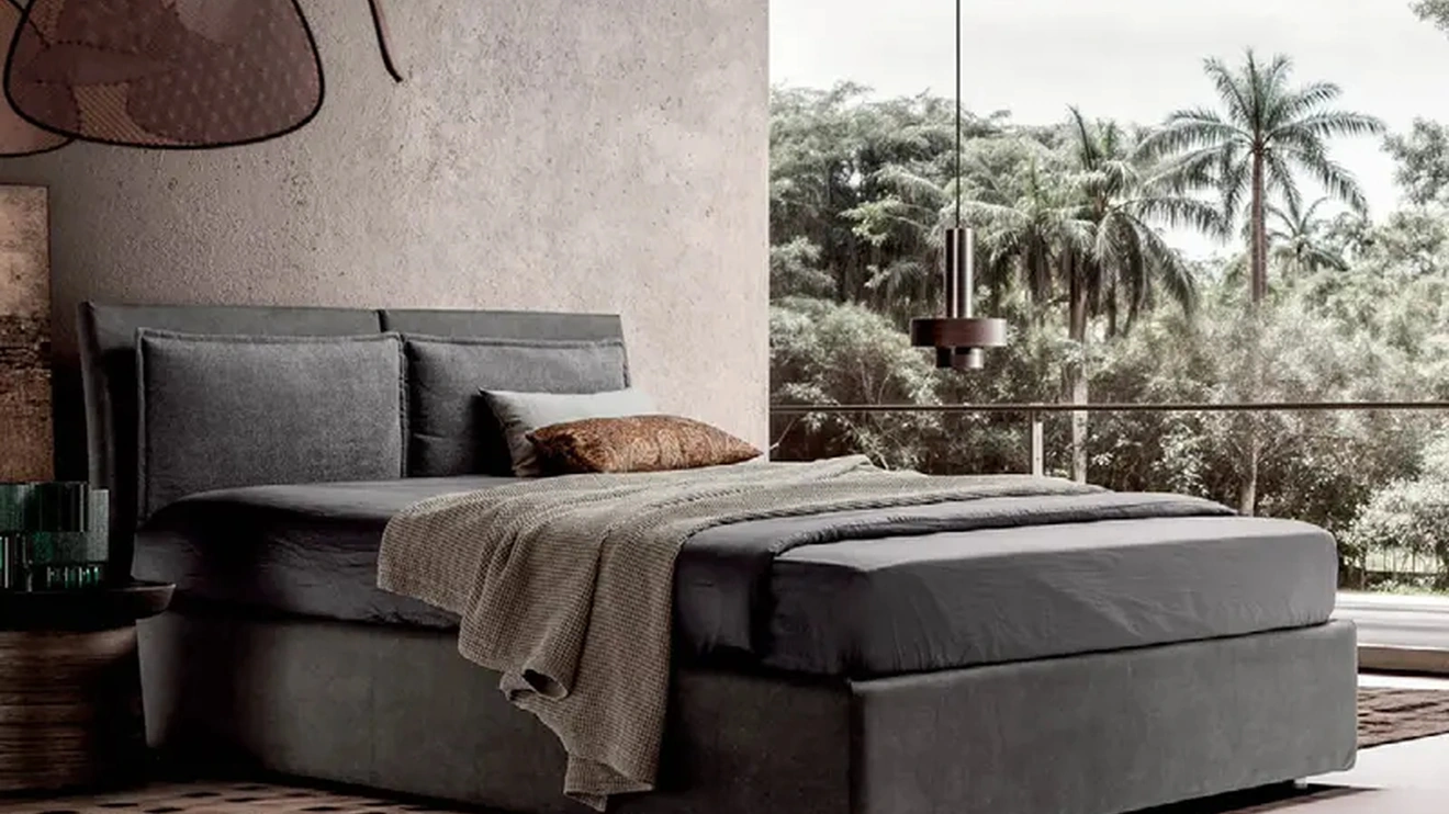 Letto con contenitore Holiday di Rigosalotti