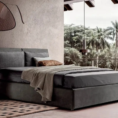 Letto con contenitore Holiday di Rigosalotti