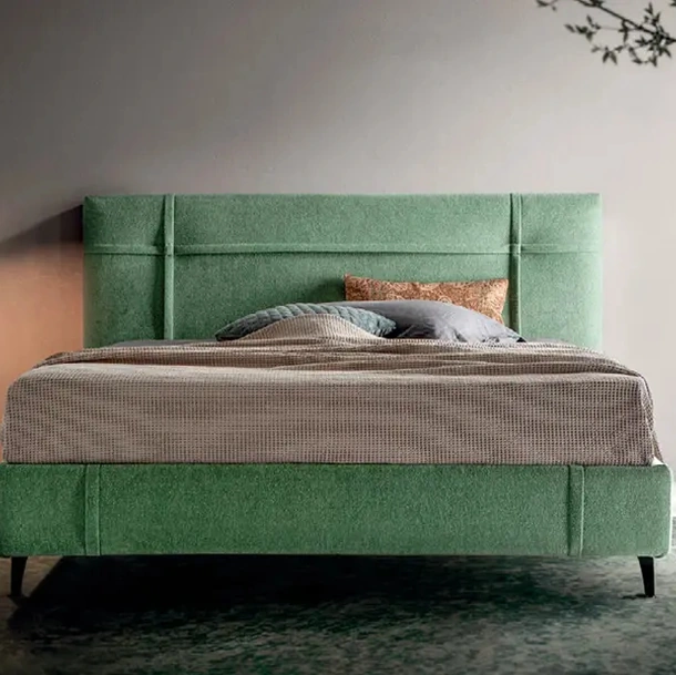 Letto imbottito Valky di Rigosalotti