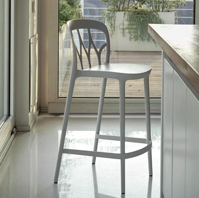 Sgabello Galaxy in polipropilene di Bontempi