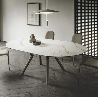 Tavolo rotondo allungabile Oliver di Sedit