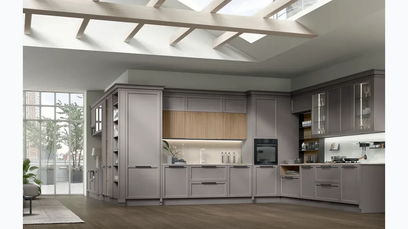Cucina Classica angolare Charmat Classico 01 di Astra