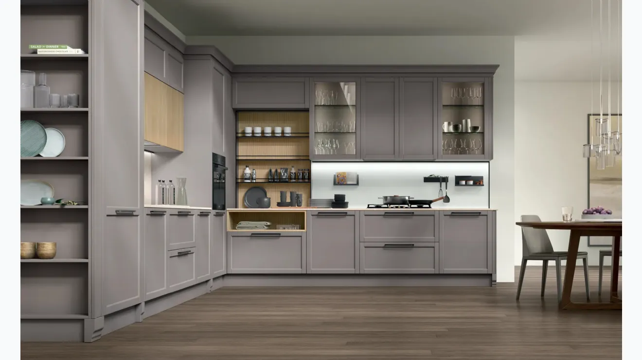 Cucina Classica angolare Charmat Classico 01 di Astra