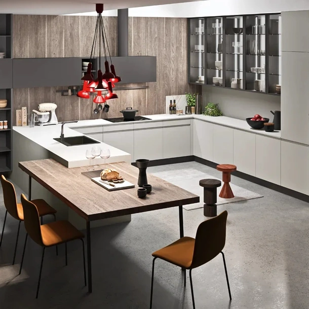 Cucina Moderna Line Moderno 19 di Astra