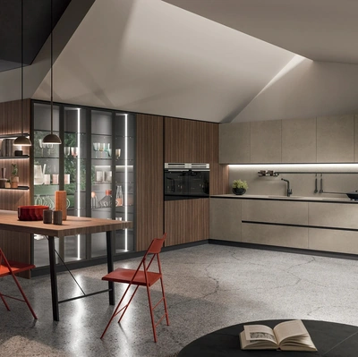 Cucina Moderna angolare Twenty Moderno 07 di Astra