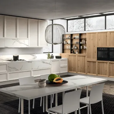 Cucina Moderna angolare Atelier Contemporaneo 02 di Astra
