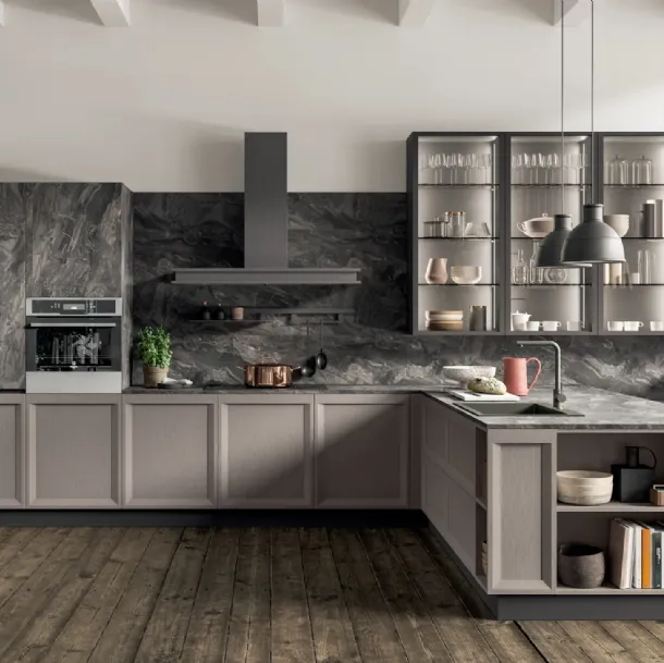 Cucina Moderna Atelier Industrial 07 di Astra