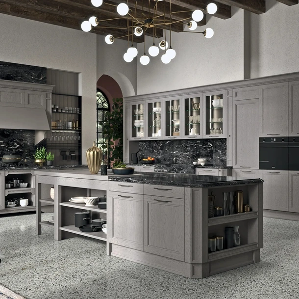 Cucina Moderna con isola California Elite 03 di Astra
