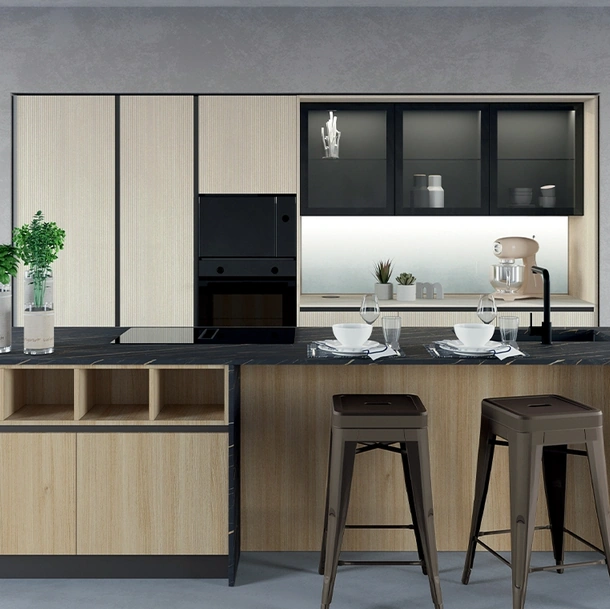 Cucina Moderna con isola Chef 02 di Astra