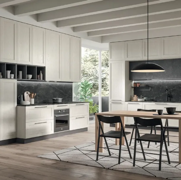 Cucina Moderna angolare Old Line Contemporaneo 06 di Astra