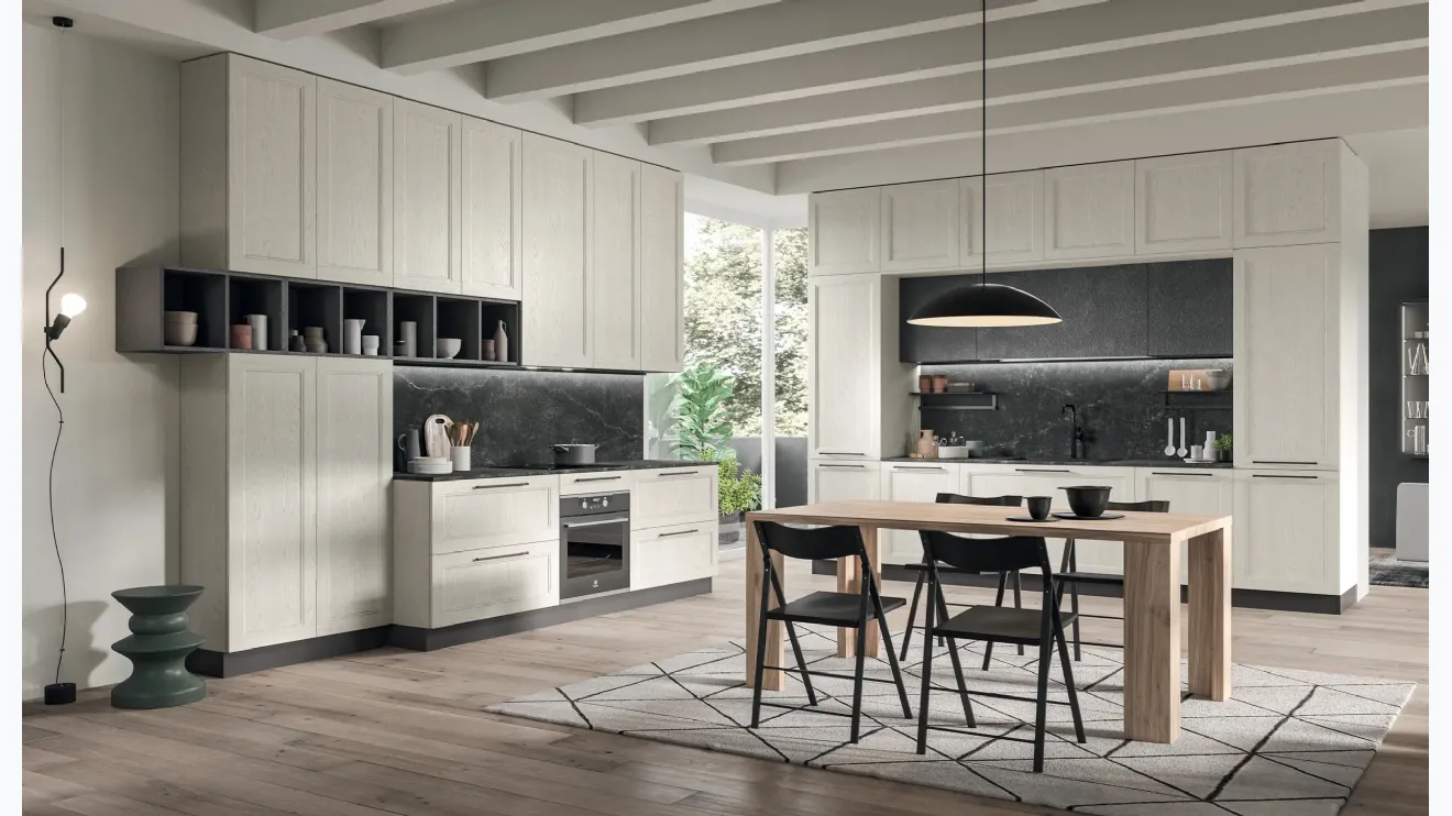 Cucina Moderna angolare Old Line Contemporaneo 06 di Astra
