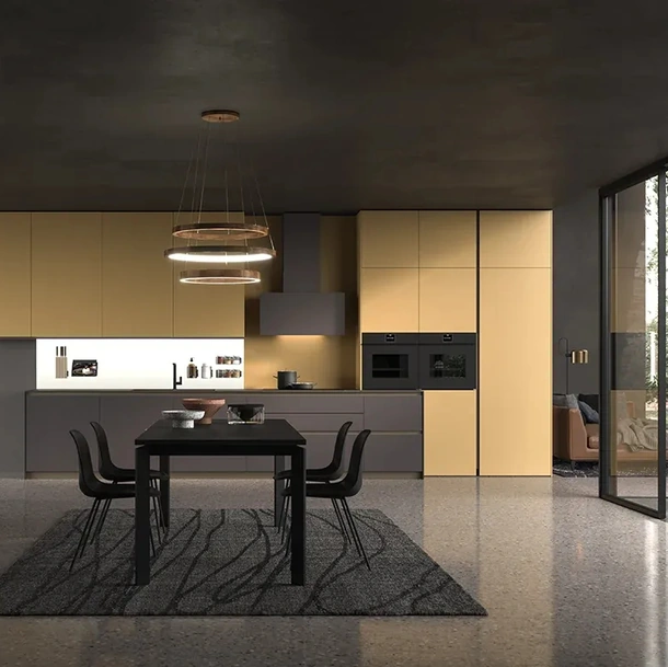 Cucina Moderna lineare SP-22 Moderno 02 di Astra