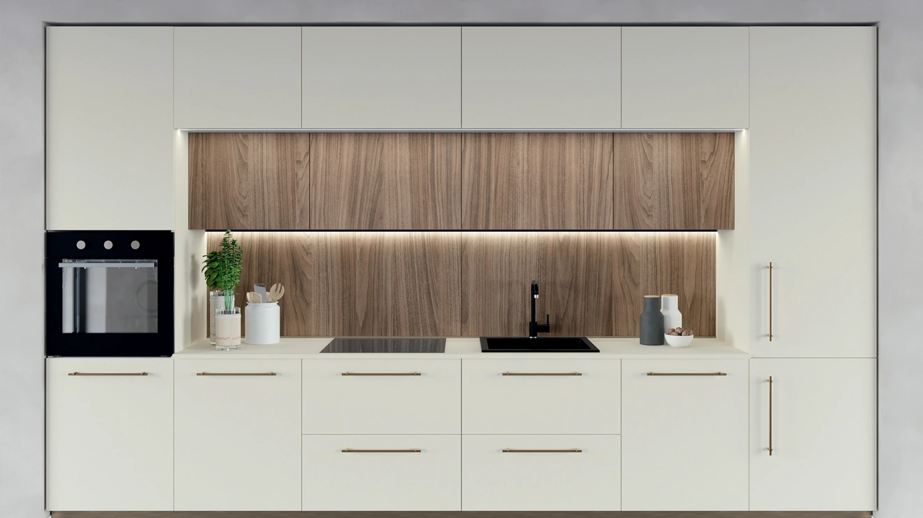 Cucina lineare su misura Chef 04 di Astra