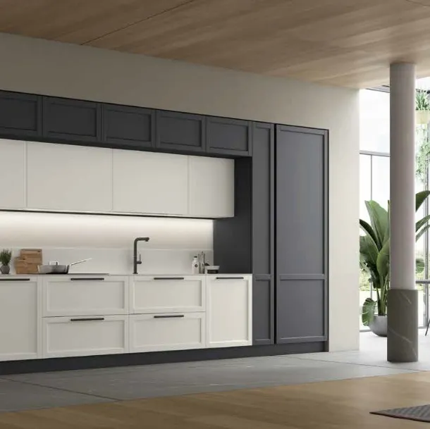 Cucina su misura lineare Cuvée Moderno 01 di Astra