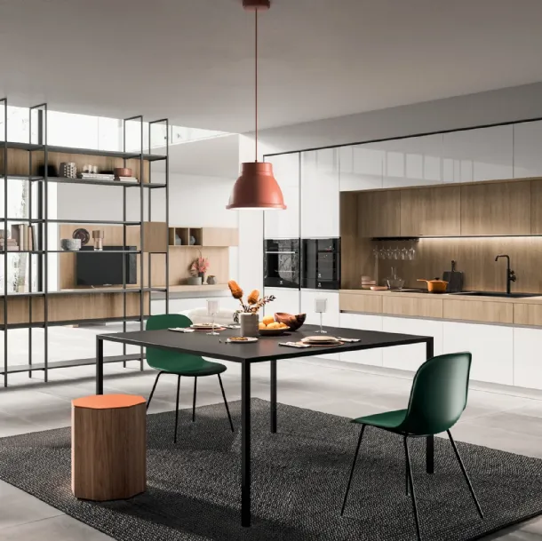Cucina su misura lineare Twenty Moderno 06 di Astra