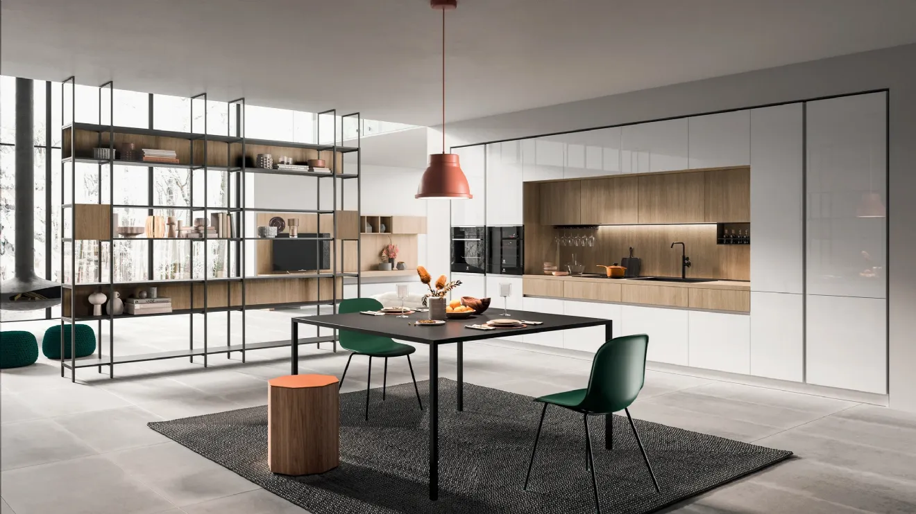 Cucina su misura lineare Twenty Moderno 06 di Astra