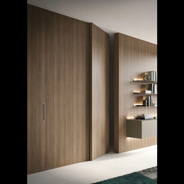 Porta per interni Fan Legno Pivottante di RES Italia