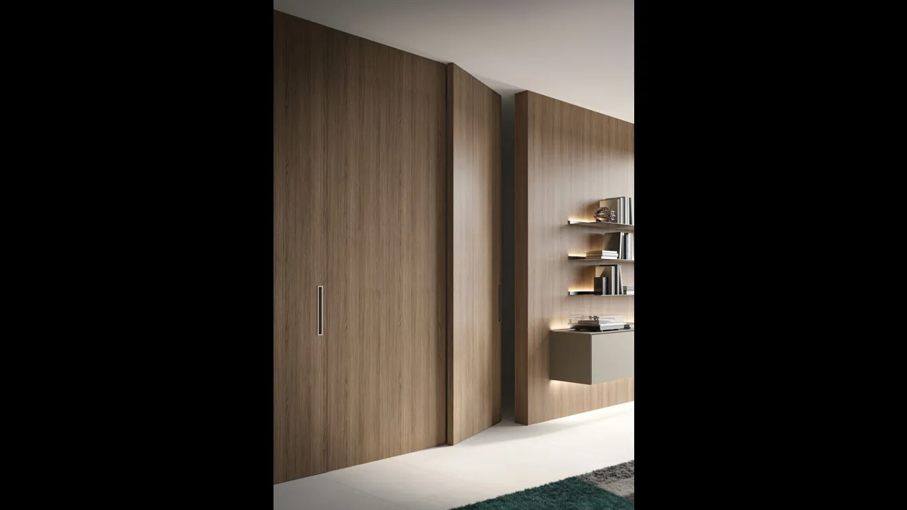 Porta per interni Fan Legno Pivottante di RES Italia