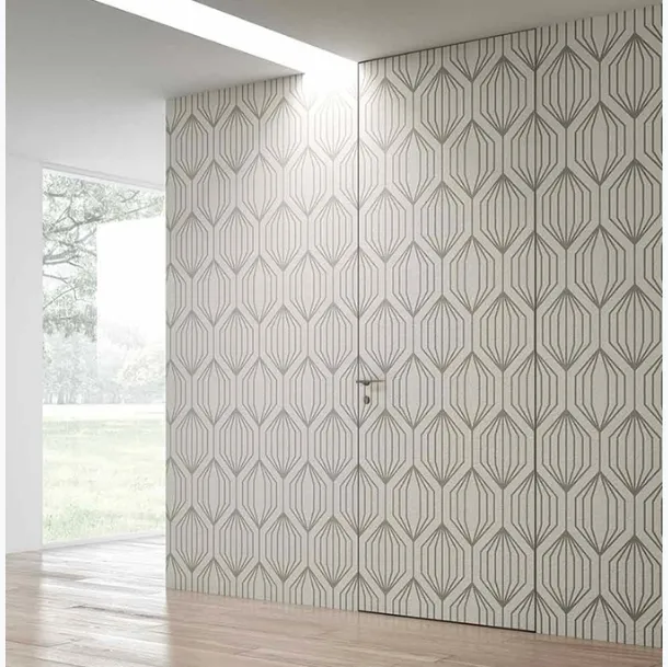 Porta per interni Filomuro CL Primer Verniciabile di Bihome