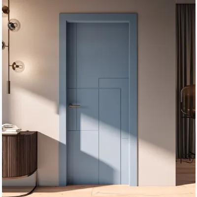 Porta per interni battente Geometrica 1047 in laccato opaco RAL di BiHome