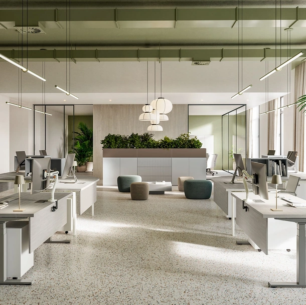 Scrivania Operativa OF114 di Giessegi