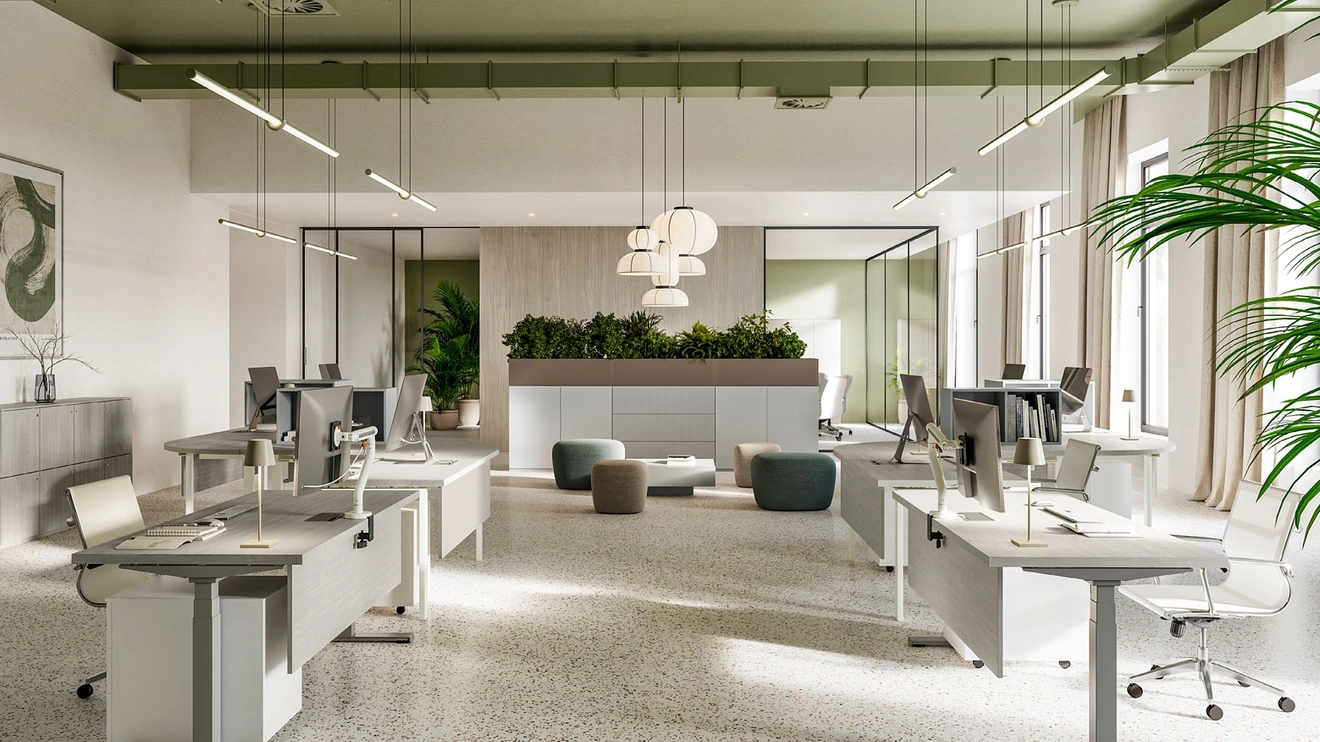 Scrivania Operativa OF114 di Giessegi